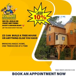 Handyman Services: Treehouse Installation in Kansas