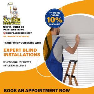 Blind Installation - Handyman Services in Atlanta
