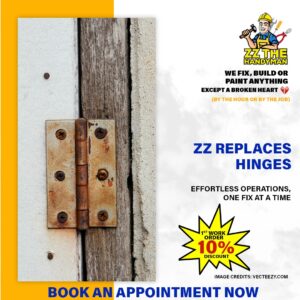 Handyman Services: Hinges Replacement in West Palm Beach