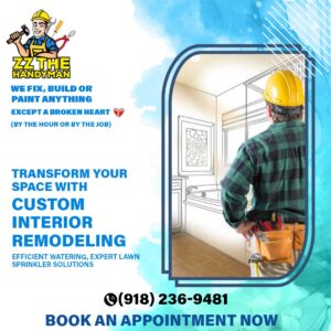 Interior remodeling services by expert handyman in West Palm Beach