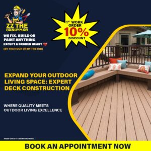 Handyman Services for Deck Construction in Clearwater