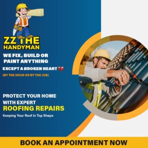 Professional roofing repair services by Handyman Services in Kansas