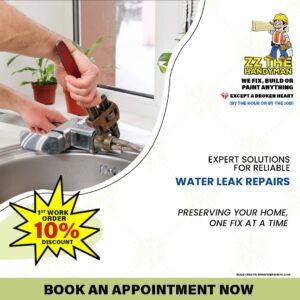 Handyman Services: Water Leak Repairing