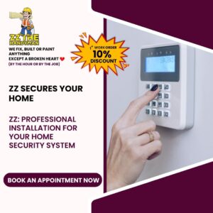 Handyman Services in Jacksonville - Home Security System Installation