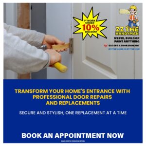 Handyman Services: Door Replacement and Repair