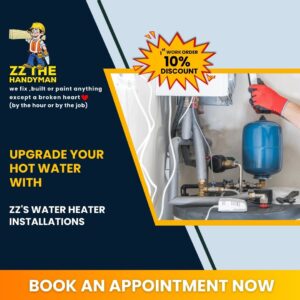 Handyman Services: Water Heater Installation