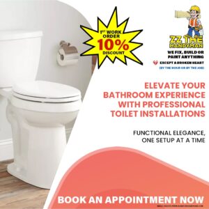 Handyman Services: Toilet Installation