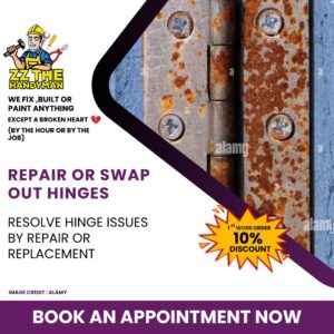 Handyman Services: Hinge Repair or Swap