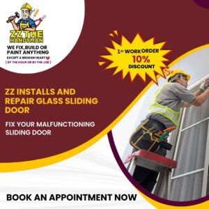 Handyman Services: Glass Sliding Door Installation and Repair
