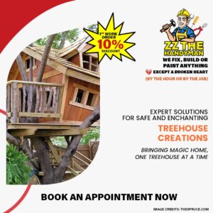 Handyman Services: Treehouse Creation