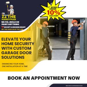 Handyman Services: Security Garage Door Solution in Jacksonville