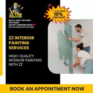 Interior Painting Services by Expert Handyman in Jacksonville