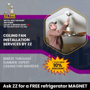 Handyman Services Atlanta - Professional Ceiling Fan Installation