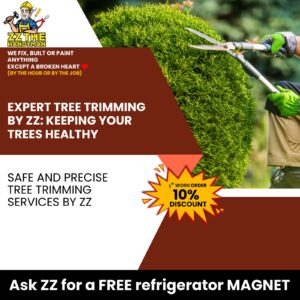Professional tree trimming services by Handyman Services in Atlanta