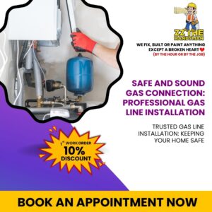 Gas Line Installation Services in Jacksonville - Reliable Handyman Services