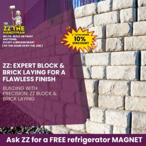 Handyman Services in Jacksonville - Professional Block and Brick Installation
