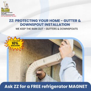 Handyman Services in Jacksonville - Gutter and Downspout Installation