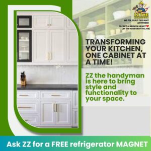 Handyman Services in Atlanta - Kitchen Cabinet Installation