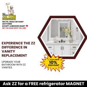 Handyman Services in Atlanta - Vanity Replacement