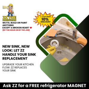 Sink replacement service - Handyman Services in Atlanta"