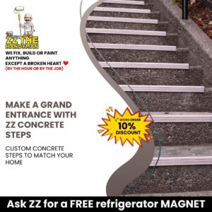 Concrete Steps Installation Service in Atlanta | Handyman Services