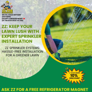 Lawn Sprinkler Installation Service - Handyman Services in Atlanta