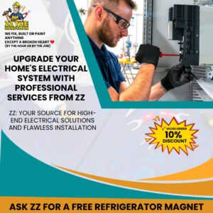 Electrical service provided by Handyman Services in Atlanta