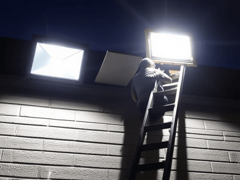 Flood Light Installation