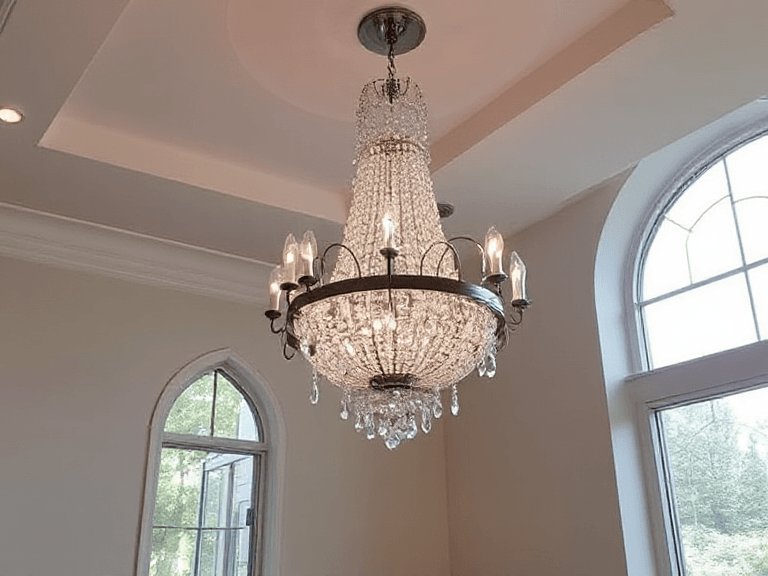 Chandelier Installation