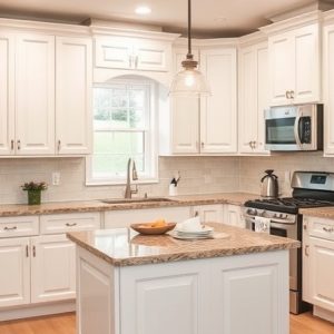 Kitchen Cabinets Painting Services by ZZ the HandyMan